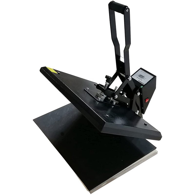 Manual Sublimation Heat Press Machine 16x24 Inch Flat Clamshell for T-Shirts & Crafts
