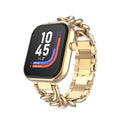 Smartwatch with AMOLED Display 1.85 inch Fitness Tracker Waterproof Gold