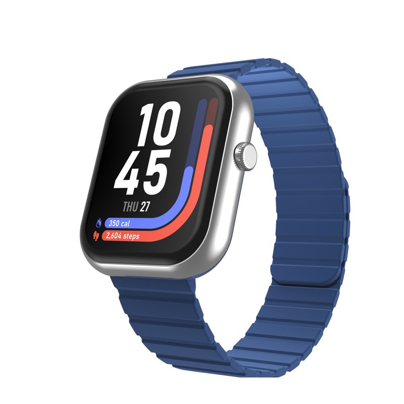 Smartwatch with AMOLED Display Waterproof Fitness Tracker - Blue