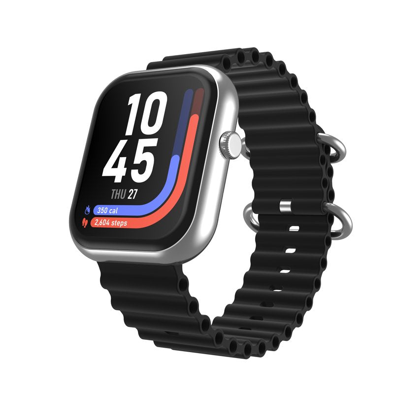 Smartwatch with AMOLED Display Heart Rate SpO₂ Sleep Tracking Waterproof for Android & iPhone