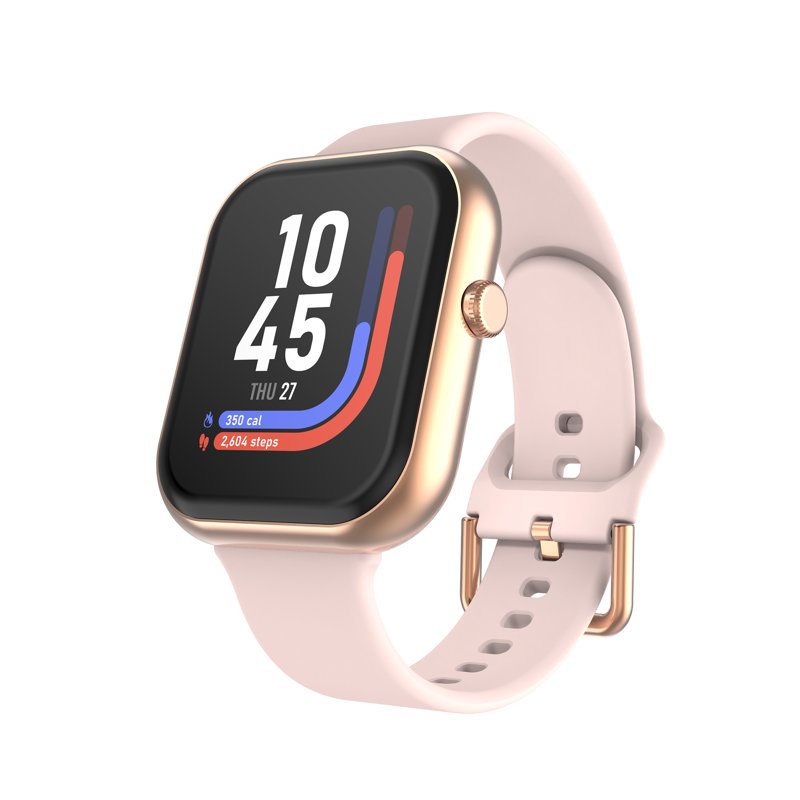 Smartwatch with AMOLED Display, Bluetooth Calling, 100+ Sport Modes, Heart Rate & Sleep Monitoring