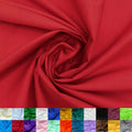 Cotton Polyester Broadcloth Fabric by The Yard - Versatile 60-Inch Width for Sewing & Home Decor