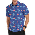 Men's Short Sleeve Performance Golf Polo Shirt Dry Fit Moisture Wicking