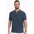 Men's Lightweight Viscose Polo Shirt - Casual Short Sleeve Golf & Summer Wear