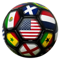 World Cup Flag PVC Soccer Ball - Size 4 & 5 | Icon Sports - Variation 5