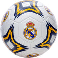 Size 5 Real Madrid Official Soccer Ball - Prism White Edition, Textured