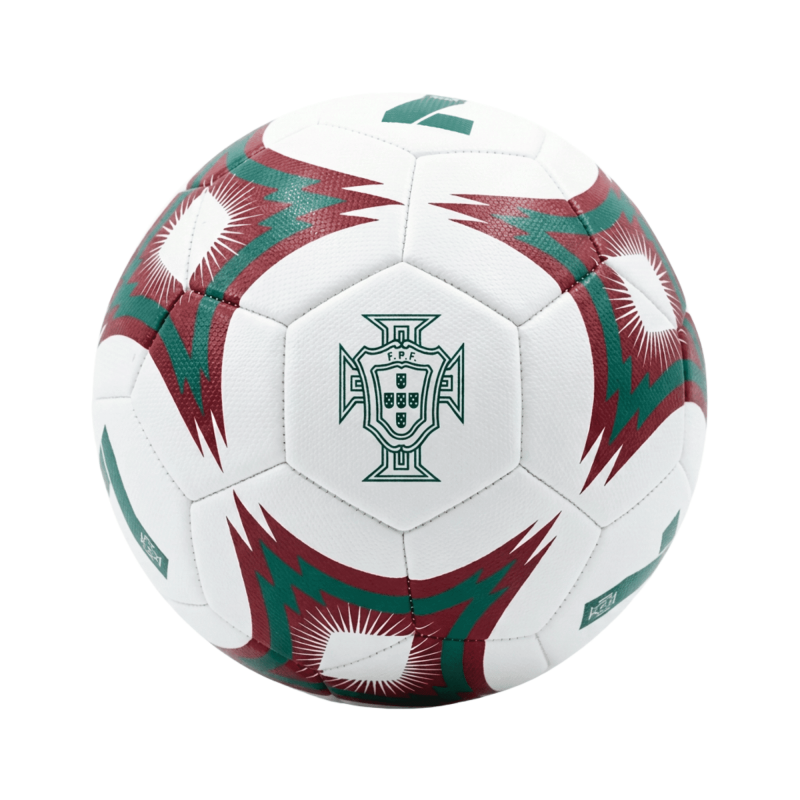 Soccer Ball Size 4 - Portugal Icon Sports No. 7 Official Match Ball, White