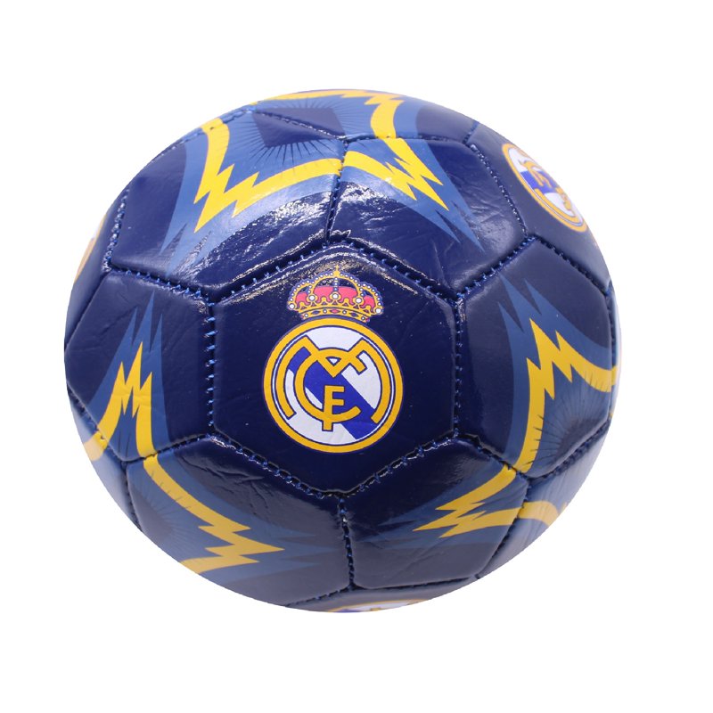 Real Madrid Official Licensed Size 2 Soccer Ball - Navy Kaleidoscope Design