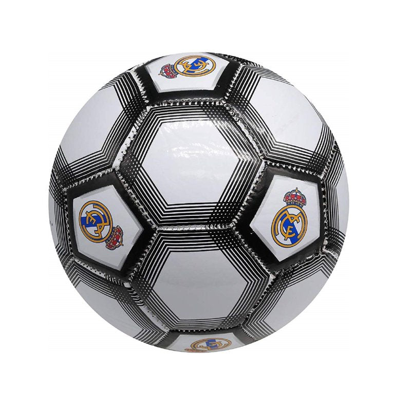 Official Real Madrid Soccer Ball Size 2 - Black & White Licensed Display-Ready