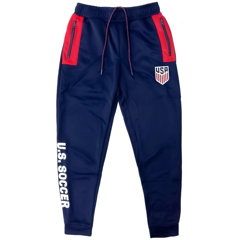 Adult & Youth U.S. Soccer Joggers - Navy Blue Performance Athletic Pants