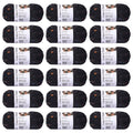 Bulk Tweed Yarn Pack for Knitting Crochet & Weaving - 18 Skeins