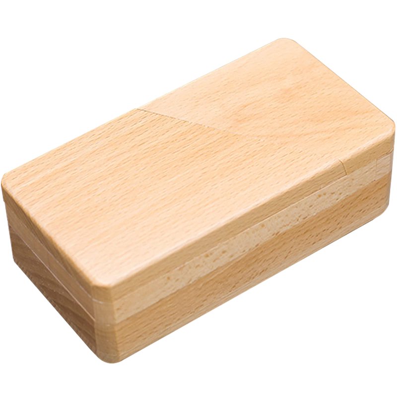 Wooden Puzzle Money Box - Secret Card Holder & Brain Teaser Gift