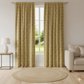 Indian Hand Block Print Cotton Curtains for Window Decor 96x42 Inches