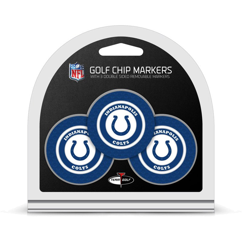 Golf Ball Marker Set 3-Pack with Magnetic Enamel Markers for Golf Accessories