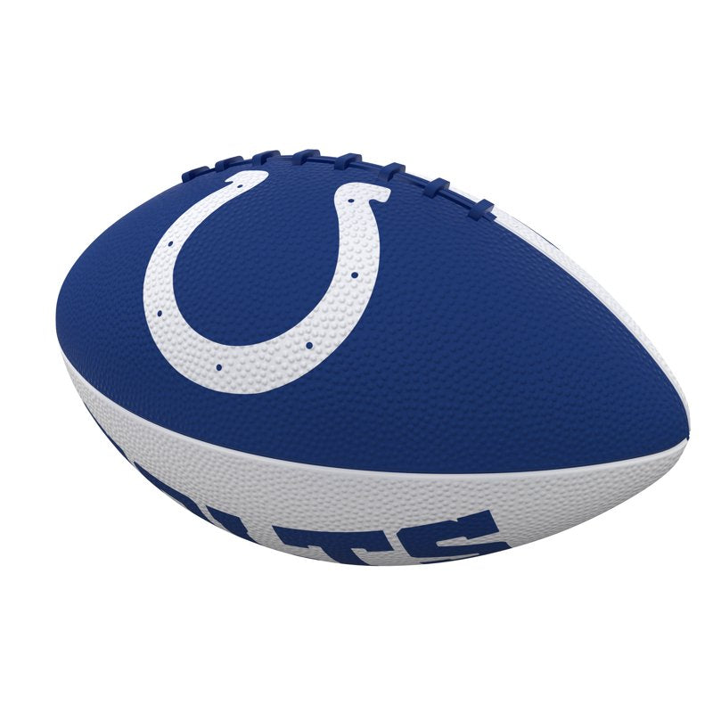 Indianapolis Colts Junior Football with Logo Pinwheel Design - Textured Grip