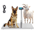 Digital Livestock Scale 1100 lbs Stainless Steel Platform Animal Floor Scale