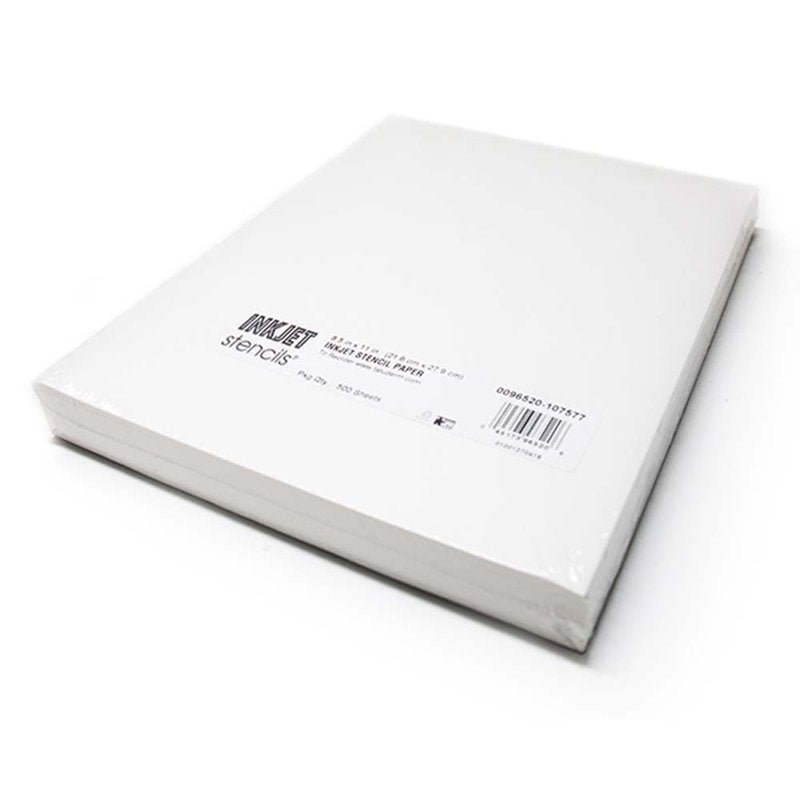 InkJet Tracing & Stencil Paper - 8.5 x 11 Inches, 500 Sheets, Multipurpose