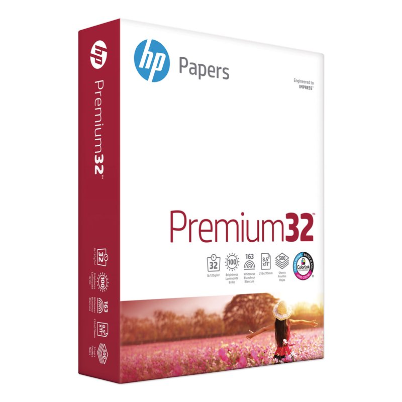 Premium Laser Printer Paper 8.5 x 11 White 500 Sheets Ream