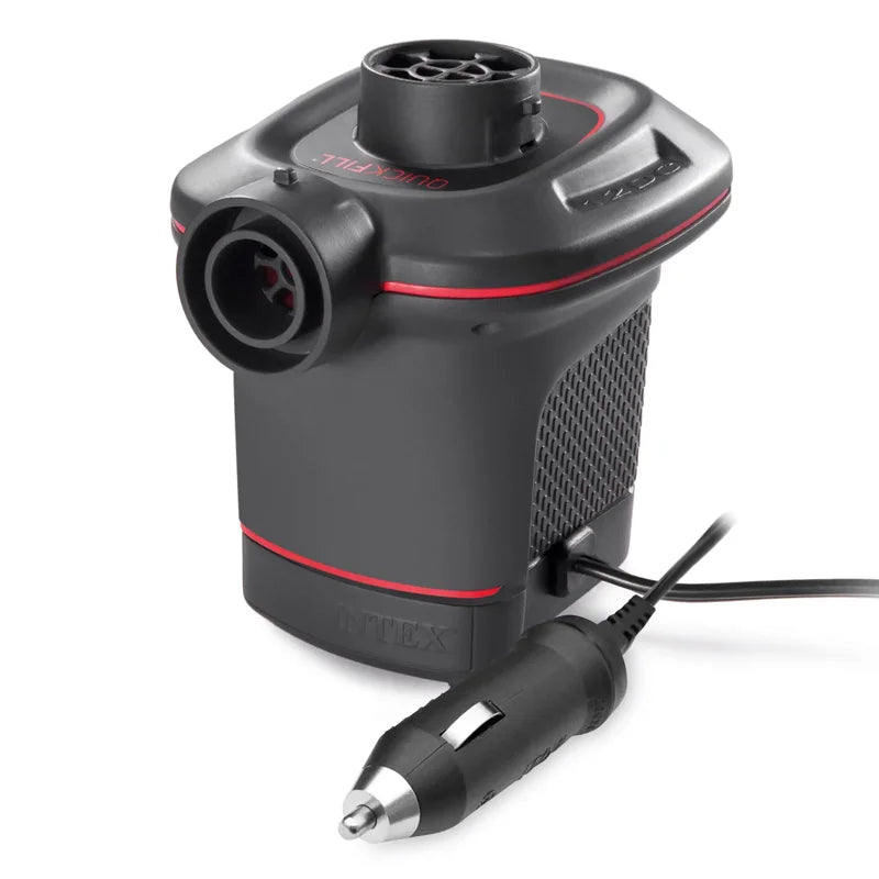 12V Electric Car Inflatable Air Pump for Pools & Air Mattresses