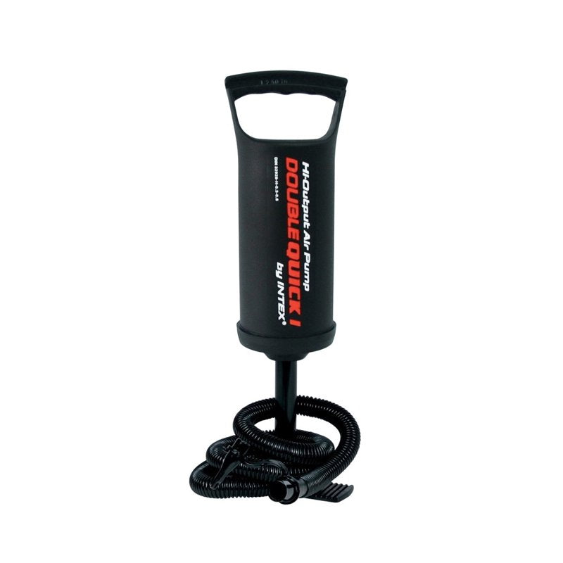 Intex Double Quick 11.5-Inch Hand Pump for Inflatables - Lightweight & Durable