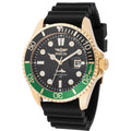 Men's Pro Diver 43mm Gold and Black Quartz Watch - Water Resistant 100M