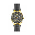 Women's 38mm Gold Stainless Steel Watch with Water Resistance