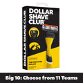 College Shaving Set with Limited-Edition Handle - 6-Blade Razors & Refills