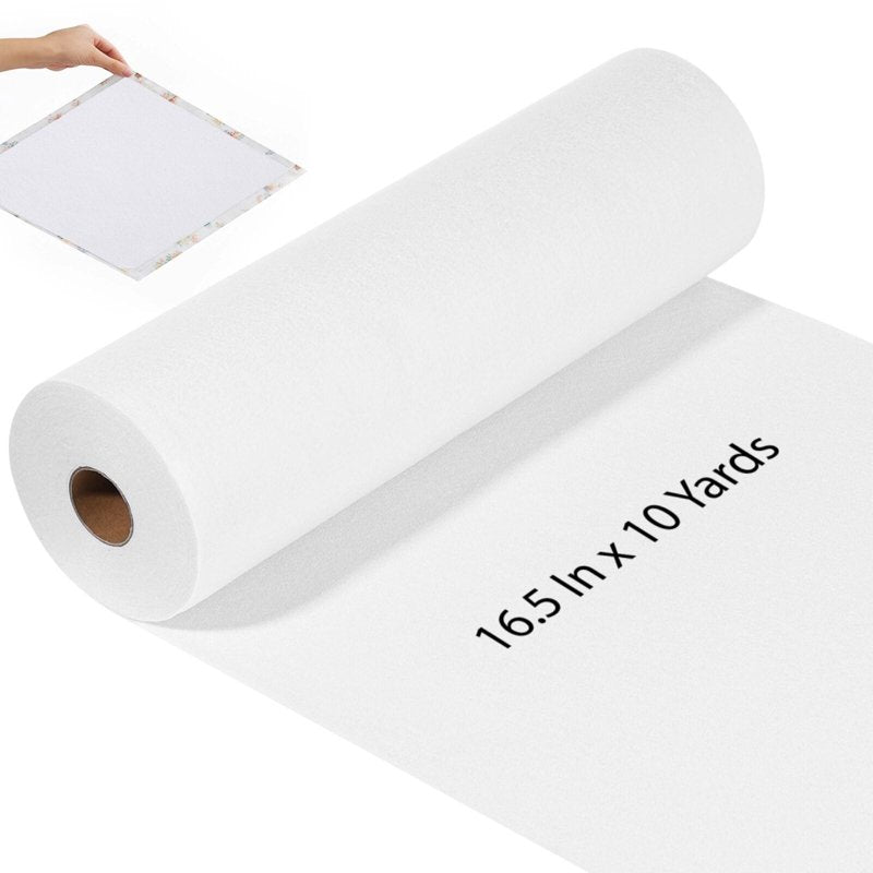 Fusible Interfacing Roll 16.5" x 10 Yards Medium Weight for Sewing Crafts