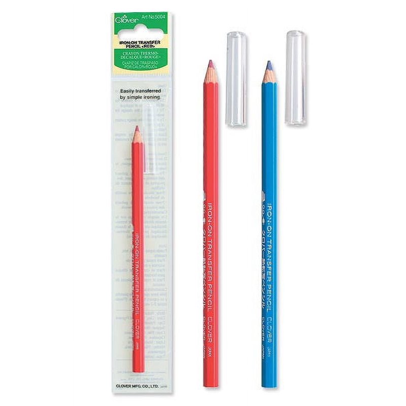 Iron-on Transfer Pencil Blue for Fabric Design Transfer - Single Pack