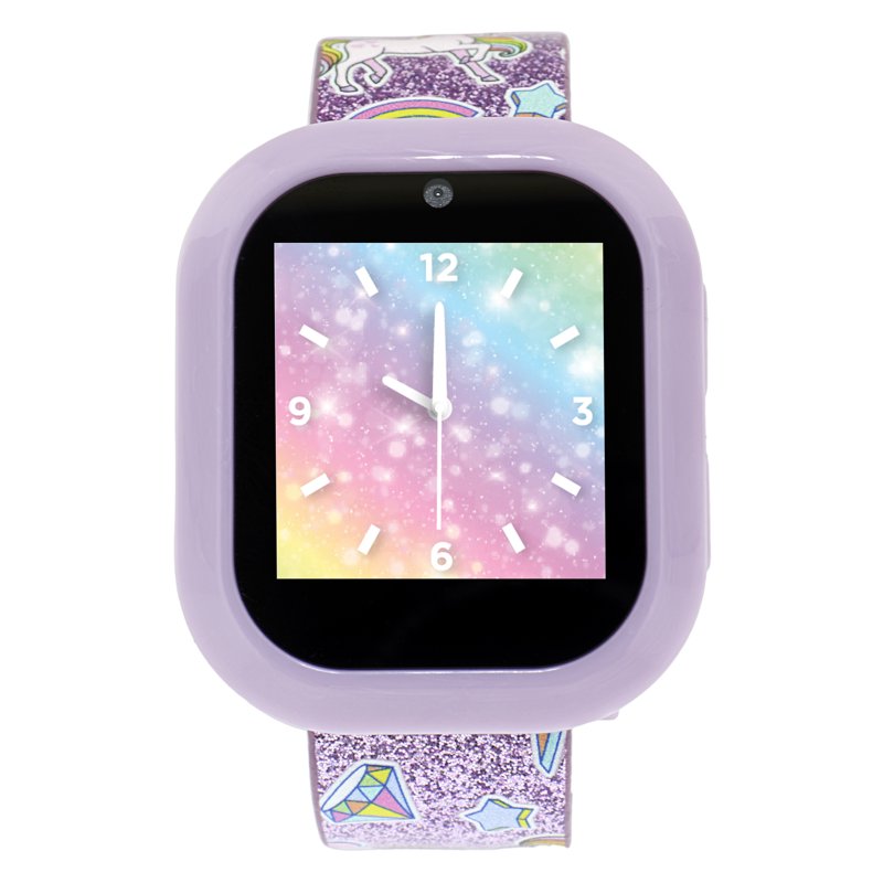 Kids Girls Glitter Unicorn Smartwatch with Interchangeable Straps and Features
