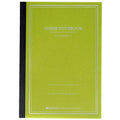 Japanese High-Quality Medium Notebook with Grid & Dot Pattern - Avocado