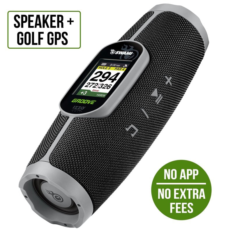 Izzo Golf Swami Groove GPS Speaker — No App or Subscription