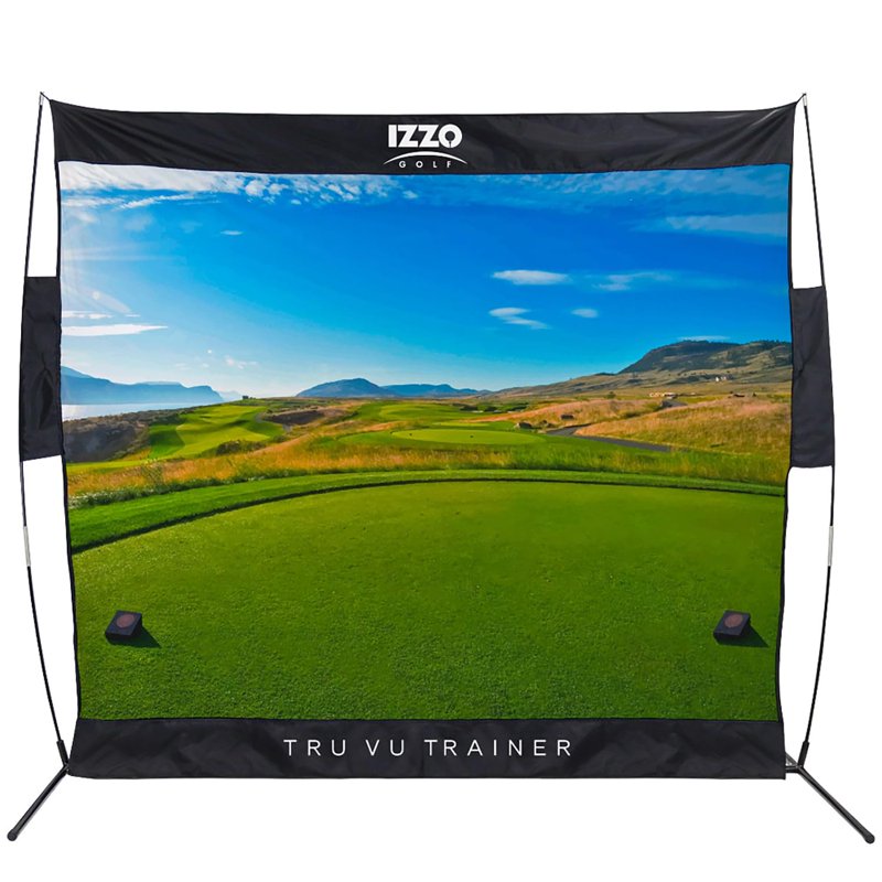 Izzo Golf Tru Vu Trainer Hitting Nets - Links Variation