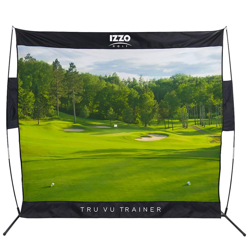 Izzo Tru Vu Trainer Hitting Net - Classic Green