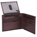 Men's Leather Credit Card Billfold Wallet with Removable Card Case