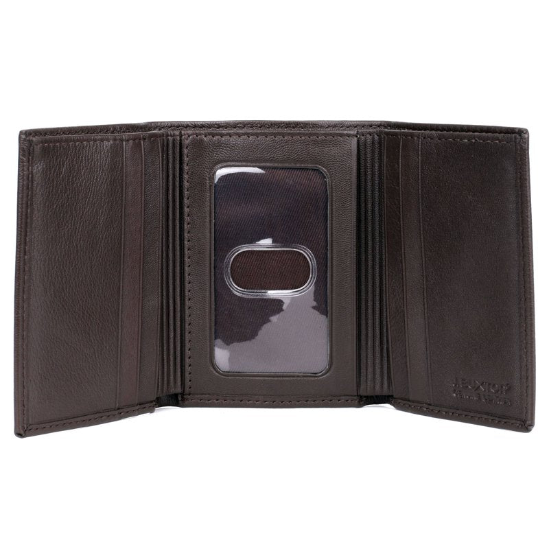 Men's Leather Ridgewood Three-Fold Wallet - Multiple Colors