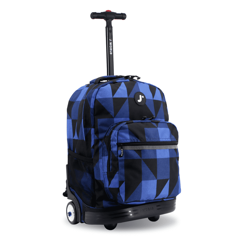 Kids & Adults 18-Inch Rolling Backpack for School and Travel
