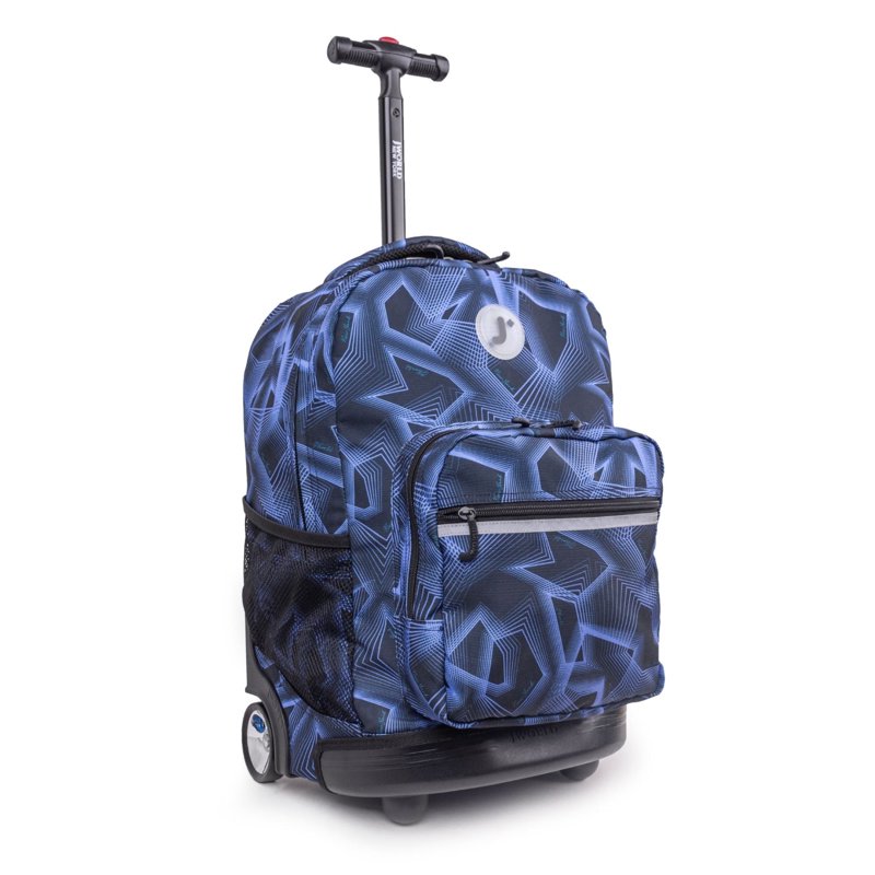 Kids & Adults Sunrise 18-Inch Rolling Backpack for School & Travel