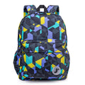 J World Oz 17" Day Backpack for School & Travel - Cubes Variation