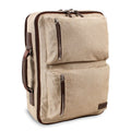 Convertible Laptop Backpack Messenger Bag for Men - Sand
