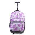 Unisex 18-Inch Rolling Backpack for School & Travel - Durable & Lightweight