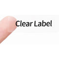 Self-Adhesive Transparent Label Tape 14x40mm, 160 pcs Roll for Office & Home