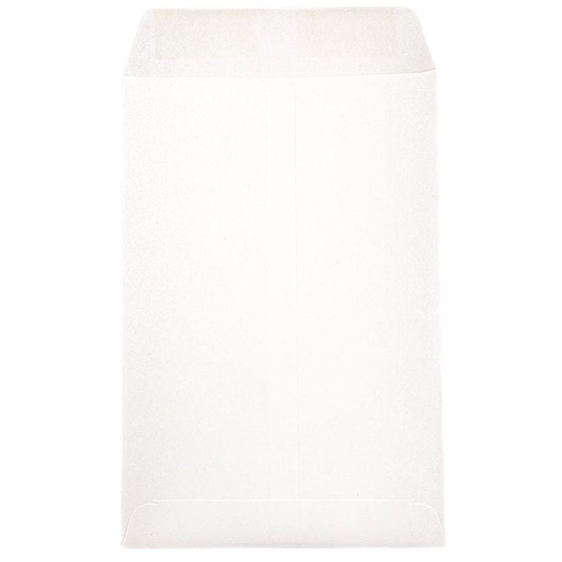 White 6x9 Catalog Envelopes Pack of 25 - Open End Business Mailers