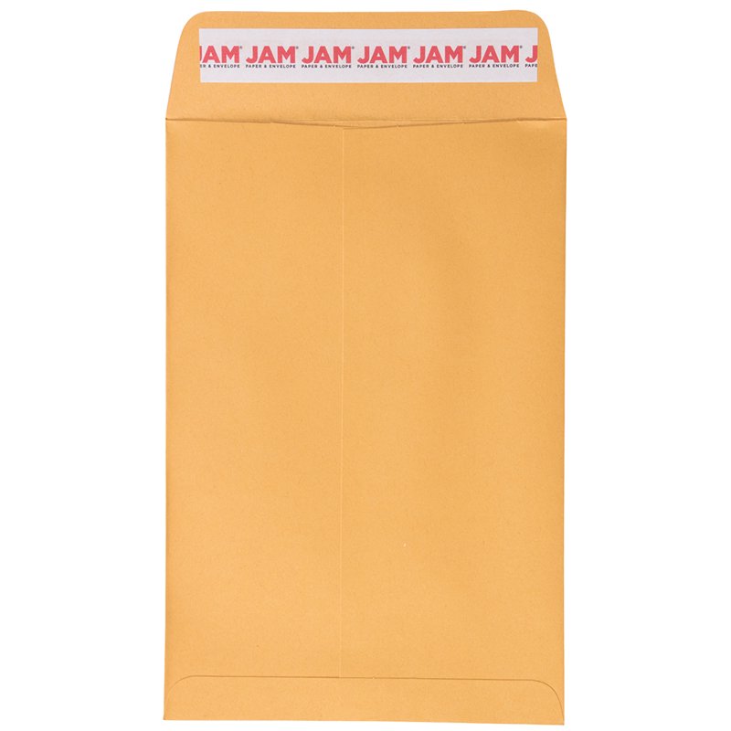 Brown Kraft Manila Envelopes 6x9 Inch Peel & Seal Pack of 50 - Office & Mailing Supplies