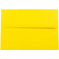 Yellow A7 Envelopes 5.25 x 7.25 Inches Pack of 50 - Recycled Invitation Envelopes