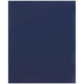 Navy Blue Glossy Two Pocket Folder with Business Card Slot - 25 Pack