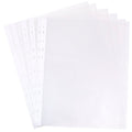 Clear Sheet Protectors for 8.5 x 11 Documents, Pack of 10