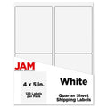 Large Shipping Address Labels 4x5 Inches - White Self-Adhesive Pack of 120
