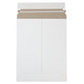 Stay-Flat Photo Mailer Envelopes 7x9 Inches White Pack of 6 - Rigid Self Seal Mailers for Photos