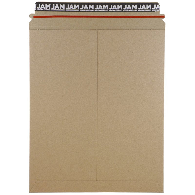 Brown Kraft Photo Mailer Envelope 11x13.5 Inches - Recycled, Peel & Seal